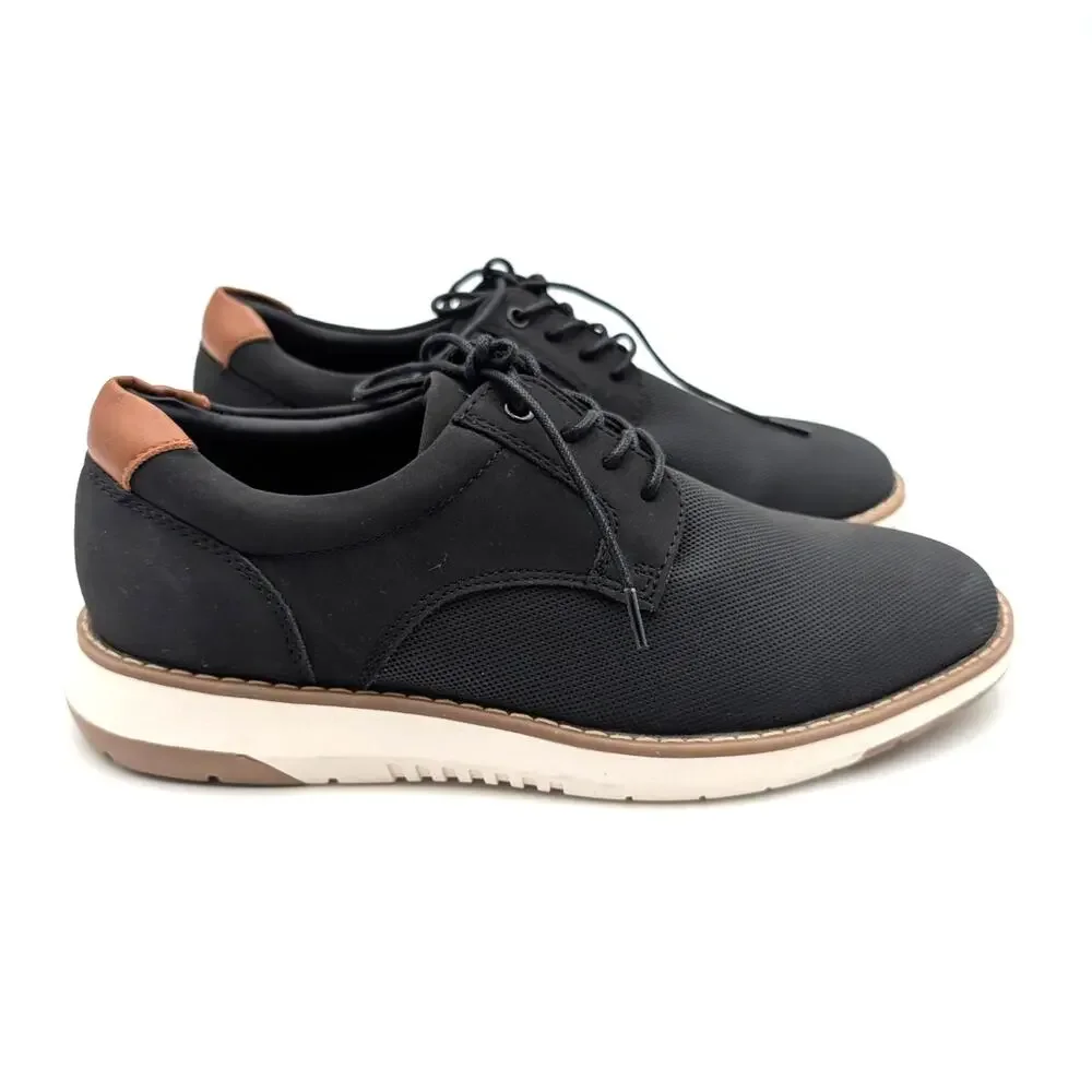 Nordstrom Rack Ryder Hybrid Knit Derby Shoes Men's Black Size US8.5M EU41.5